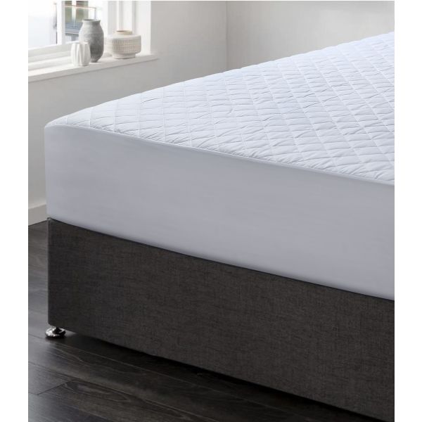 Alaskan King 100% Cotton Quilted Waterproof Mattress Protector by Mattress Sale