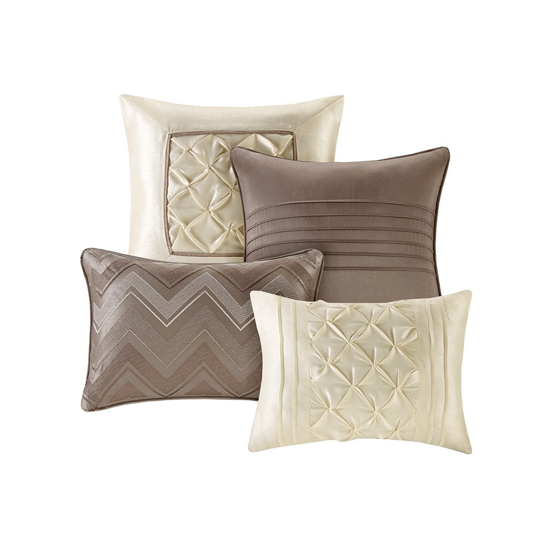 Joella Taupe 24-Piece Room in a Bag