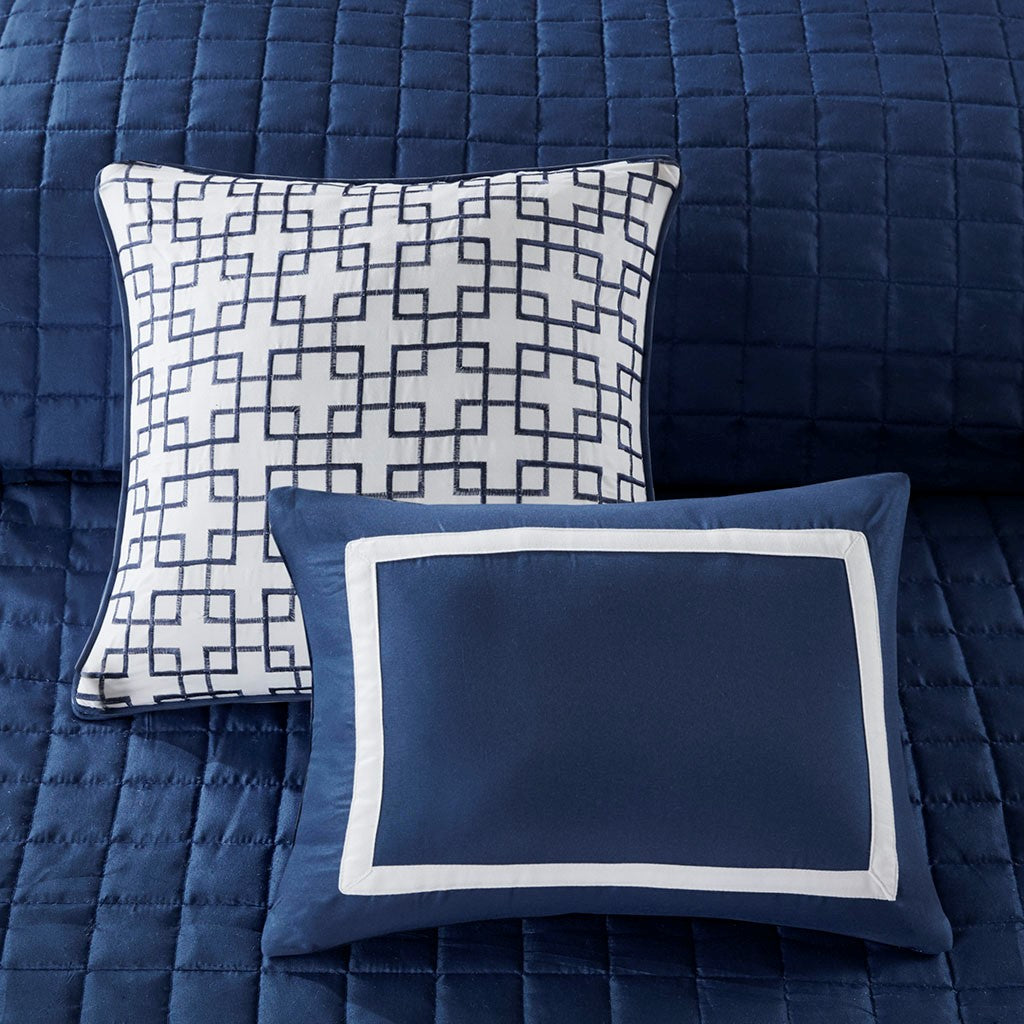Heritage 8 Piece Comforter and Coverlet Set Collection