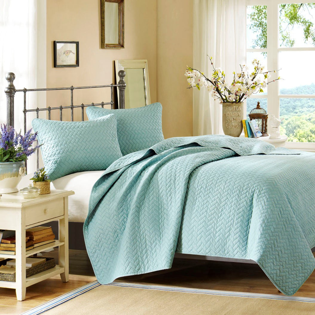 Velvet Touch Coverlet Set
