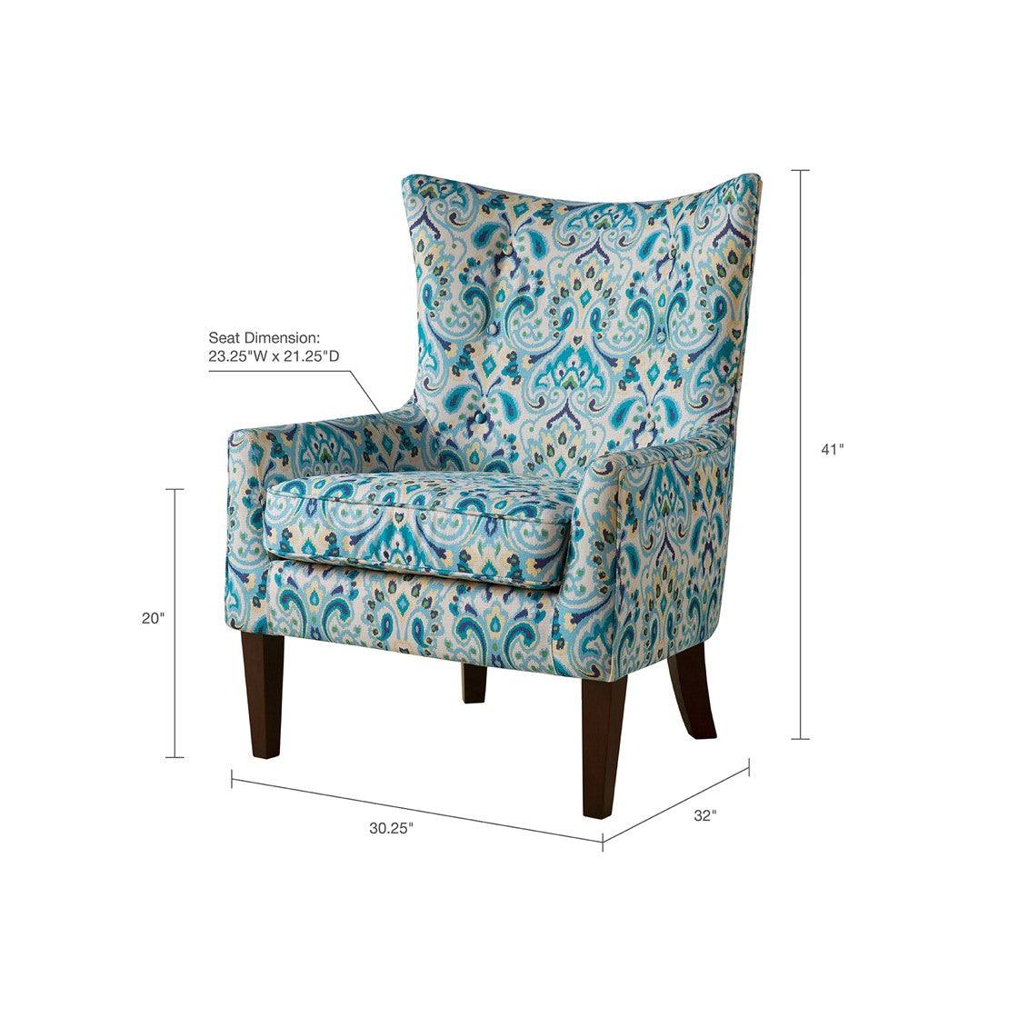Carissa Shelter Wing Chair
