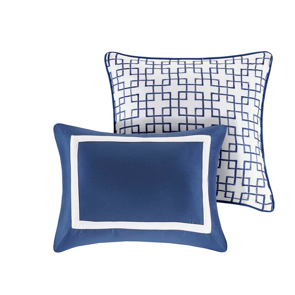 Heritage 8 Piece Comforter and Coverlet Set Collection