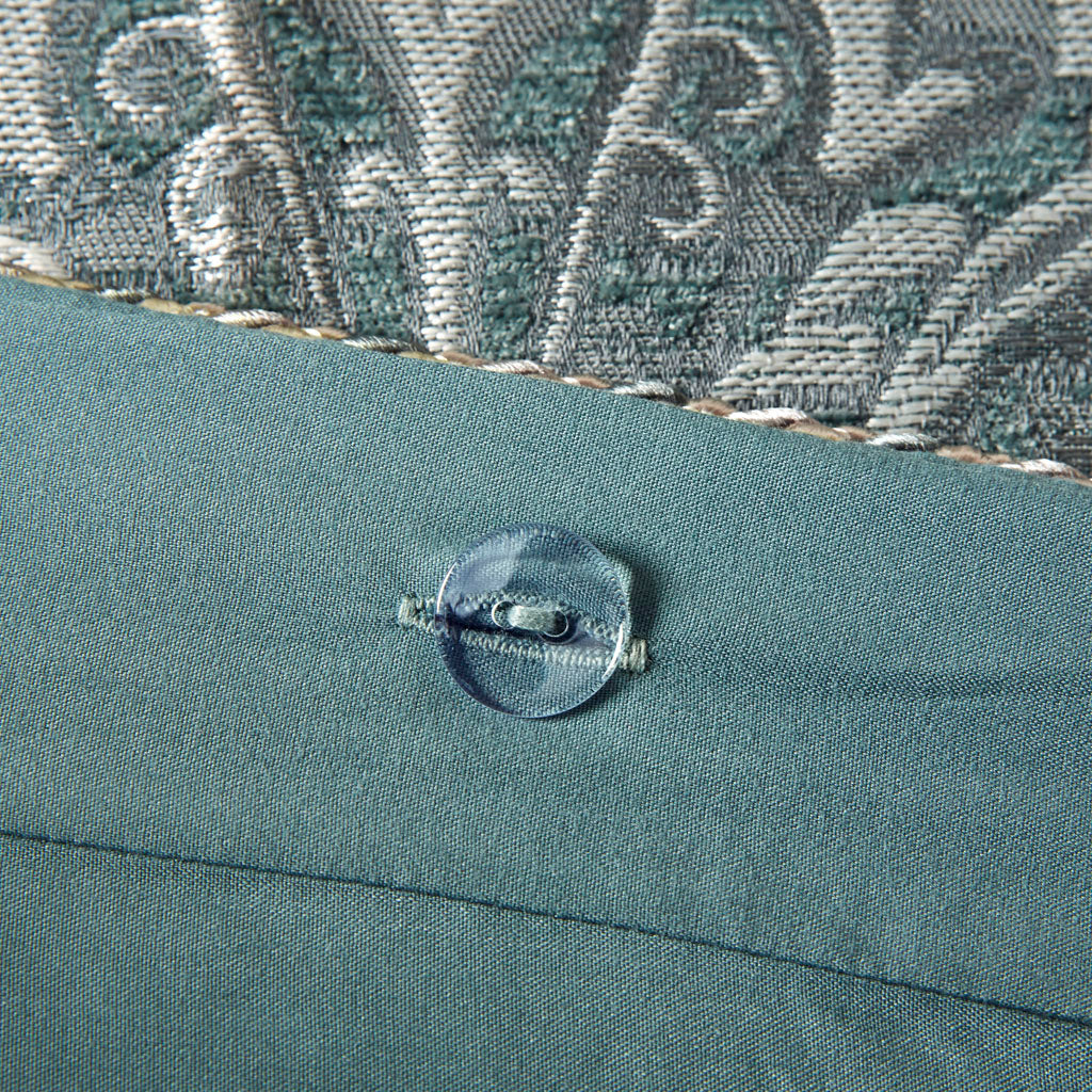Adelphia Jacquard Comforter Set with Euro Shams and Dec Pillows