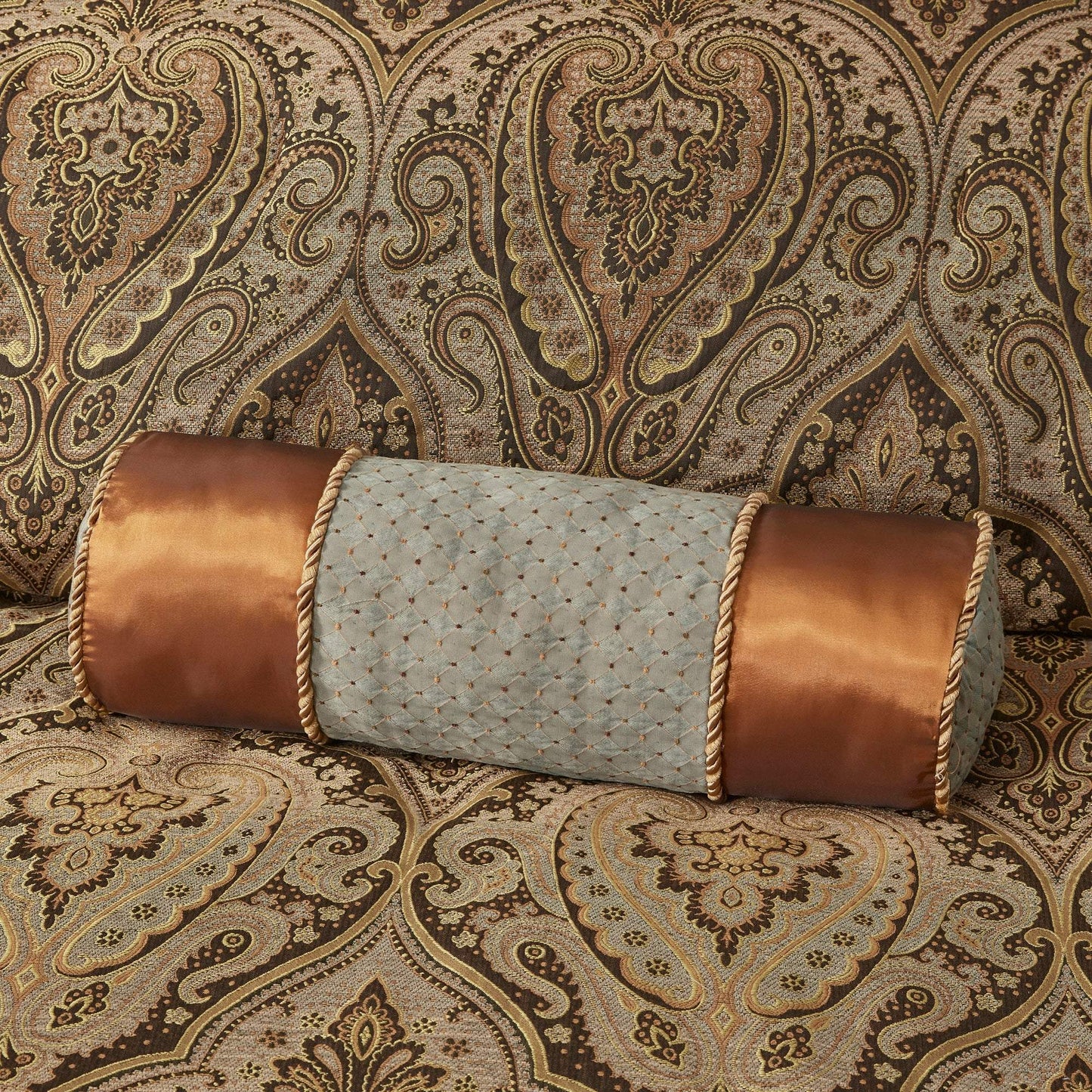 Canovia Springs Brown 10-Piece Comforter Set Comforter Sets By Olliix/JLA HOME (E & E Co., Ltd)