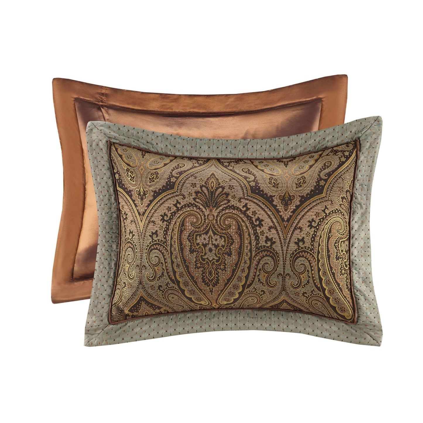 Canovia Springs Brown 10-Piece Comforter Set Comforter Sets By Olliix/JLA HOME (E & E Co., Ltd)