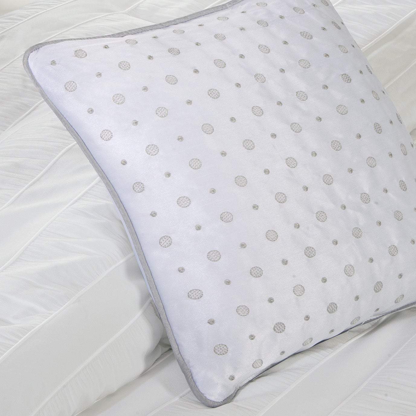 Hampton White 7-Piece Comforter Set Comforter Sets By Olliix/JLA HOME (E & E Co., Ltd)
