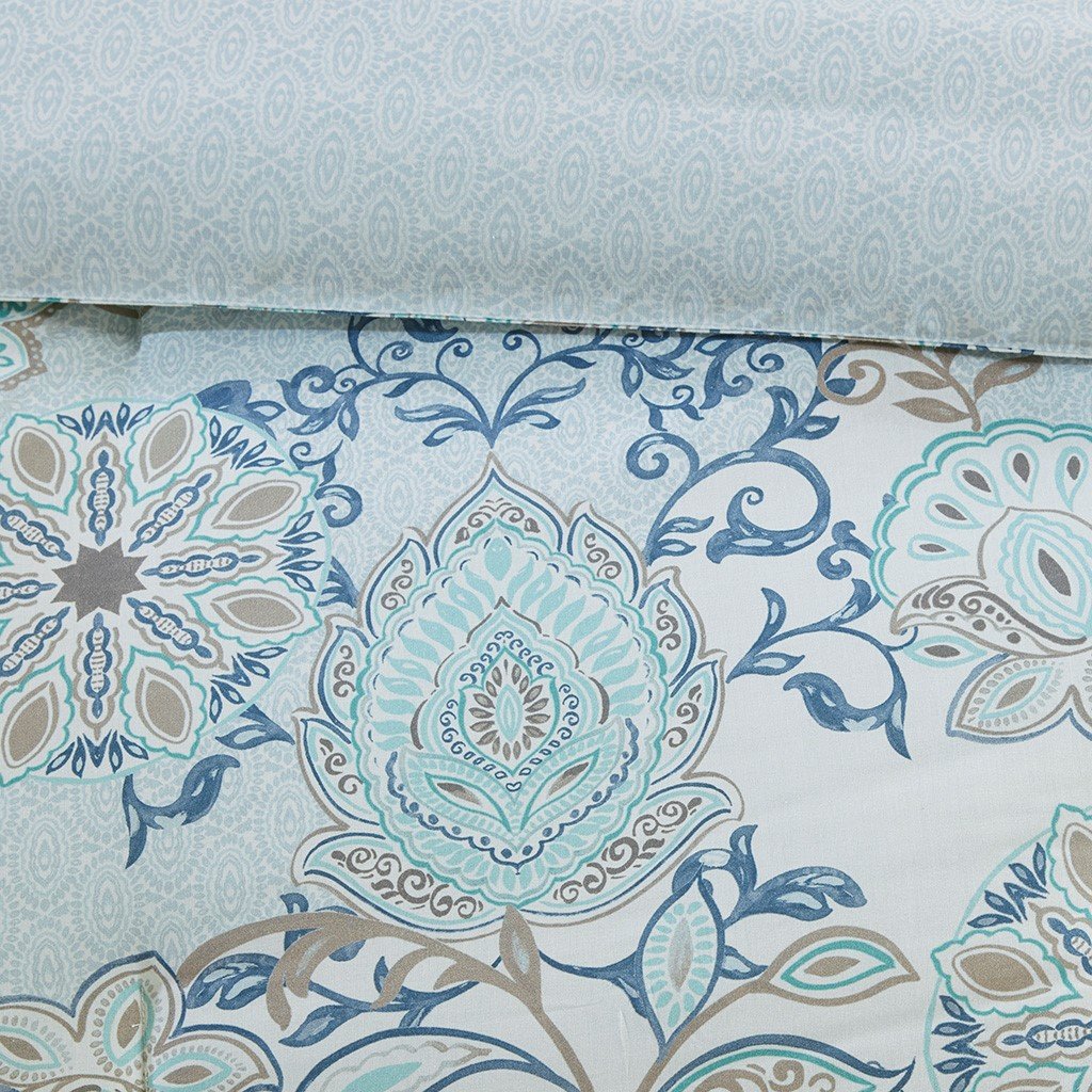 Florida Blue 8-Piece Comforter Set Comforter Sets By Olliix/JLA HOME (E & E Co., Ltd)
