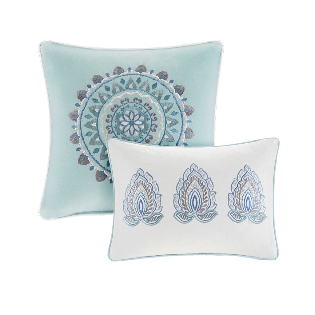 Florida Blue 8-Piece Comforter Set Comforter Sets By Olliix/JLA HOME (E & E Co., Ltd)