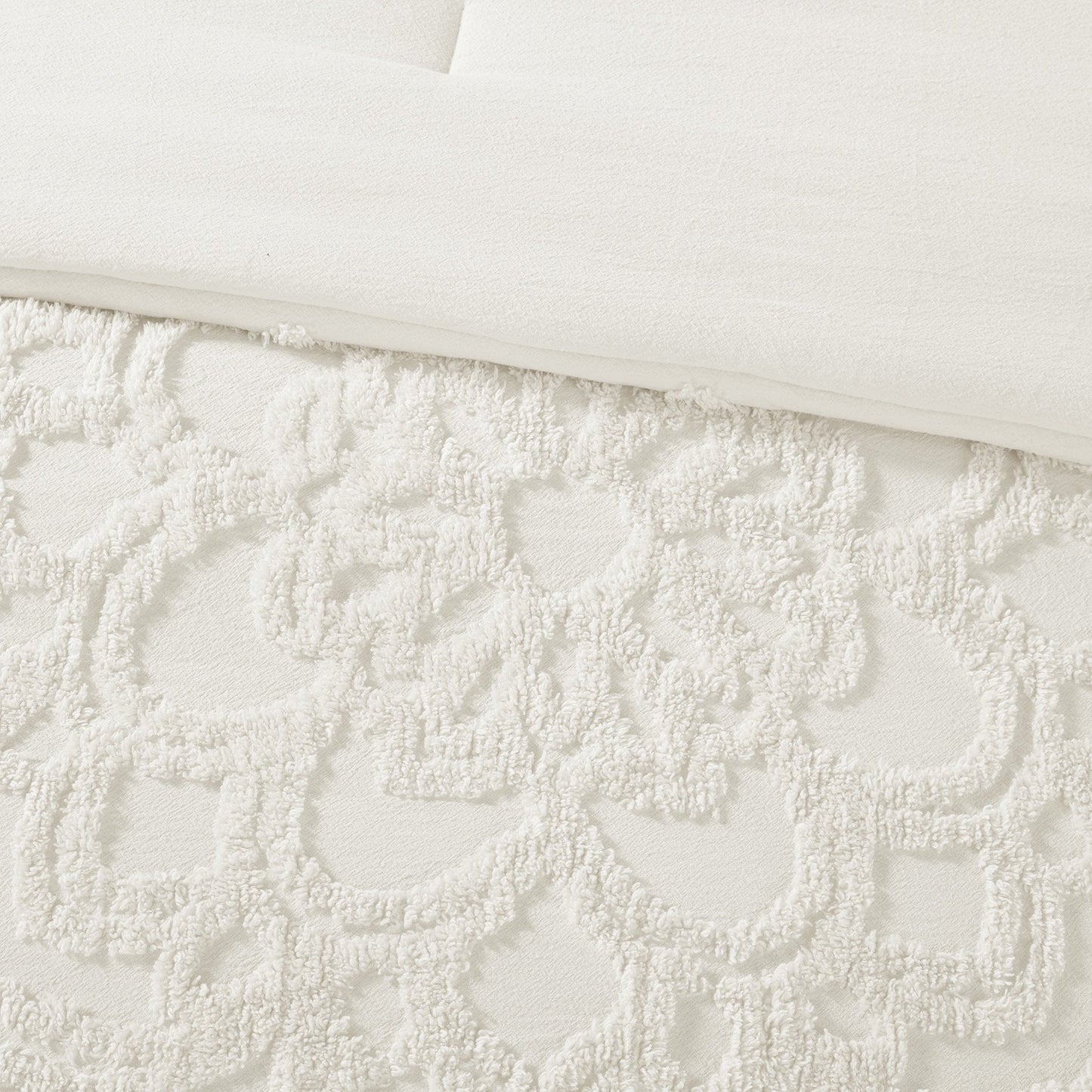 Laetitia Off White 3-Piece Comforter Set Comforter Sets By Olliix/JLA HOME (E & E Co., Ltd)