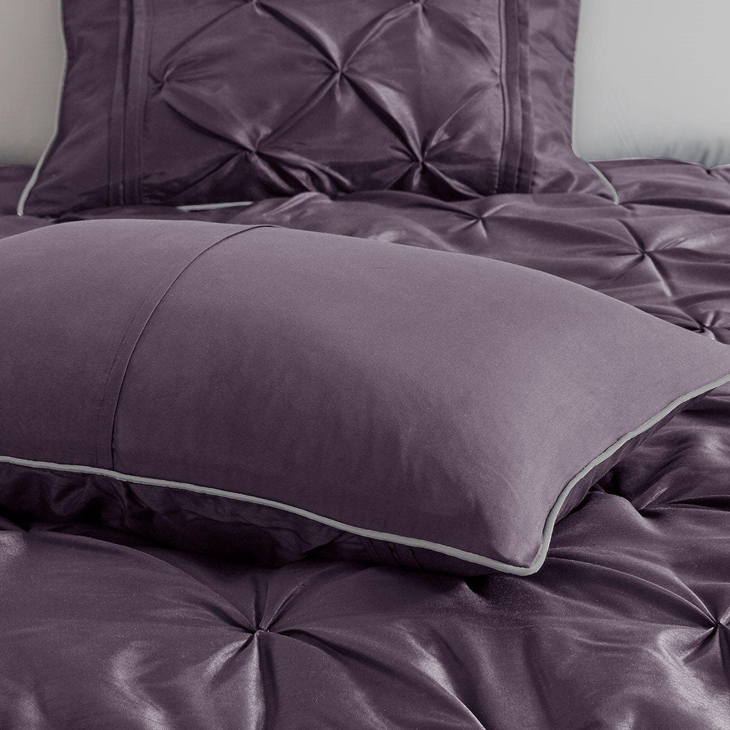 Laurel Plum 7-Piece Comforter Set Comforter Sets By Olliix/JLA HOME (E & E Co., Ltd)