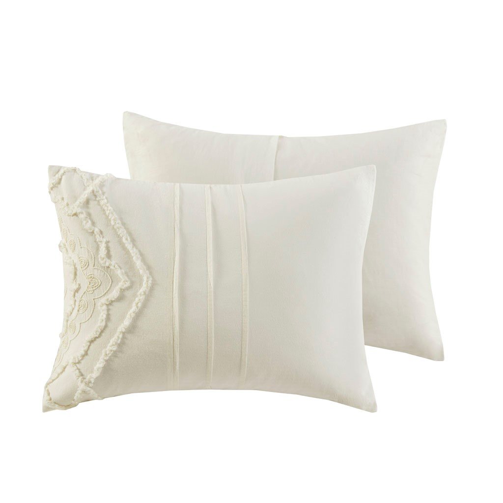 Margot White 3-Piece Comforter Set Comforter Sets By Olliix/JLA HOME (E & E Co., Ltd)