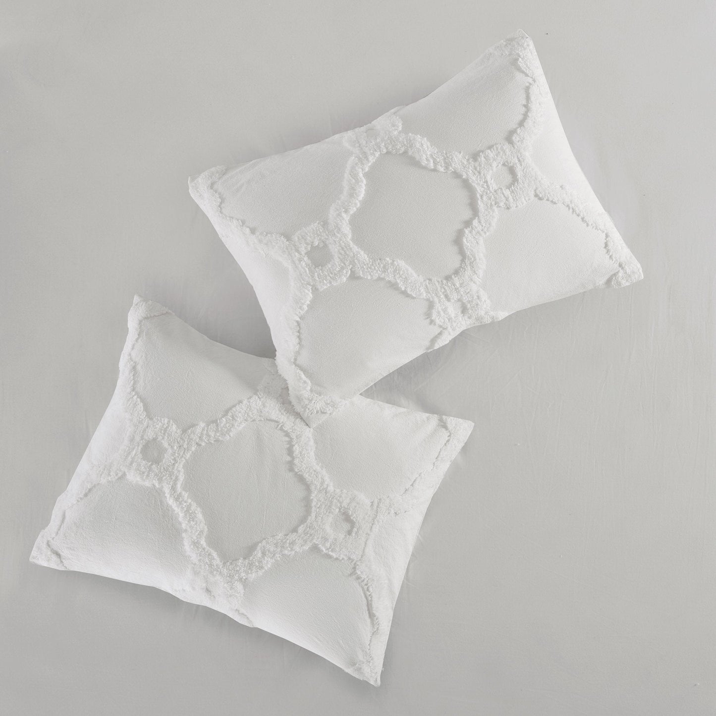 Pacey Off White 3-Piece Comforter Set Comforter Sets By Olliix/JLA HOME (E & E Co., Ltd)