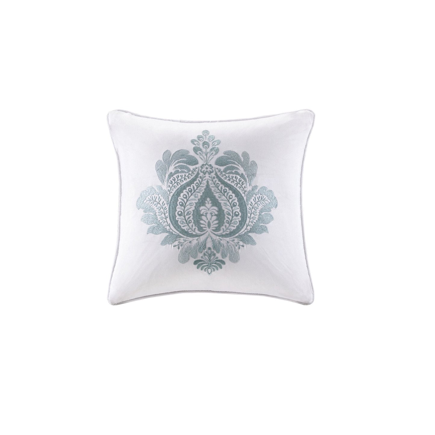 Quebec White 5-Piece Comforter Set Comforter Sets By Olliix/JLA HOME (E & E Co., Ltd)