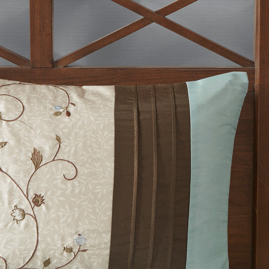 Serene Blue 7-Piece Comforter Set Comforter Sets By Olliix/JLA HOME (E & E Co., Ltd)