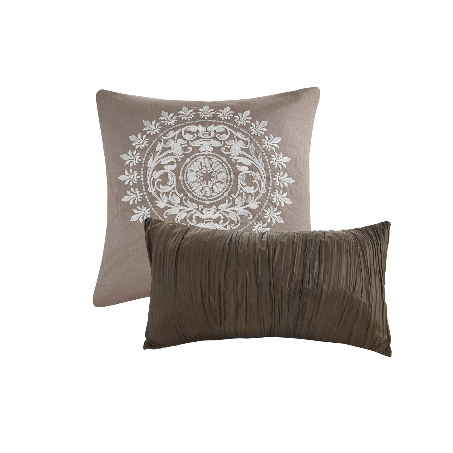 Tiburon Tan 12-Piece Comforter Set Comforter Sets By Olliix/JLA HOME (E & E Co., Ltd)