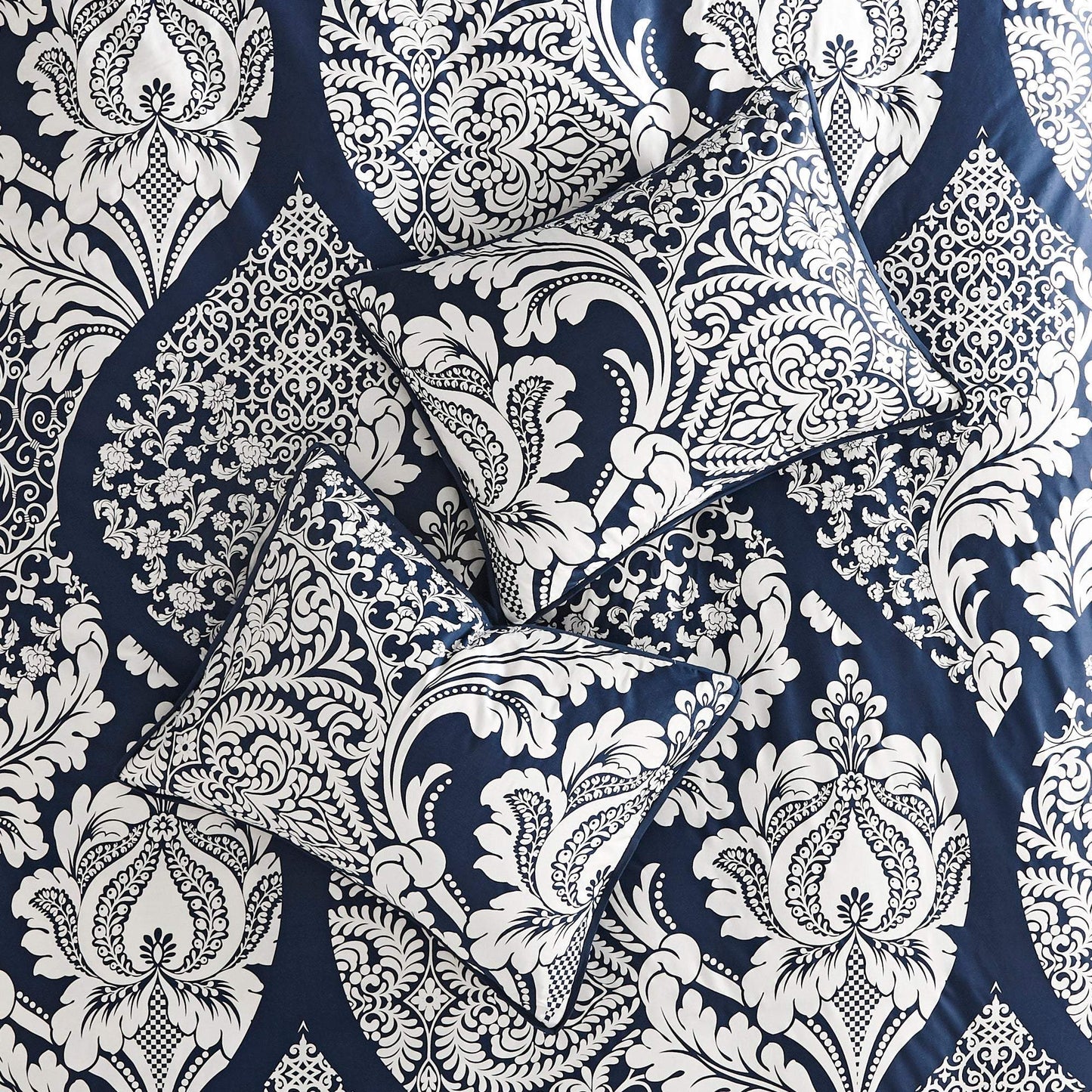 Albuquerque Indigo 7-Piece Comforter Set Comforter Sets By Olliix/JLA HOME (E & E Co., Ltd)
