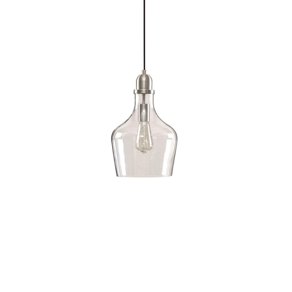 Auburn Silver Pendant