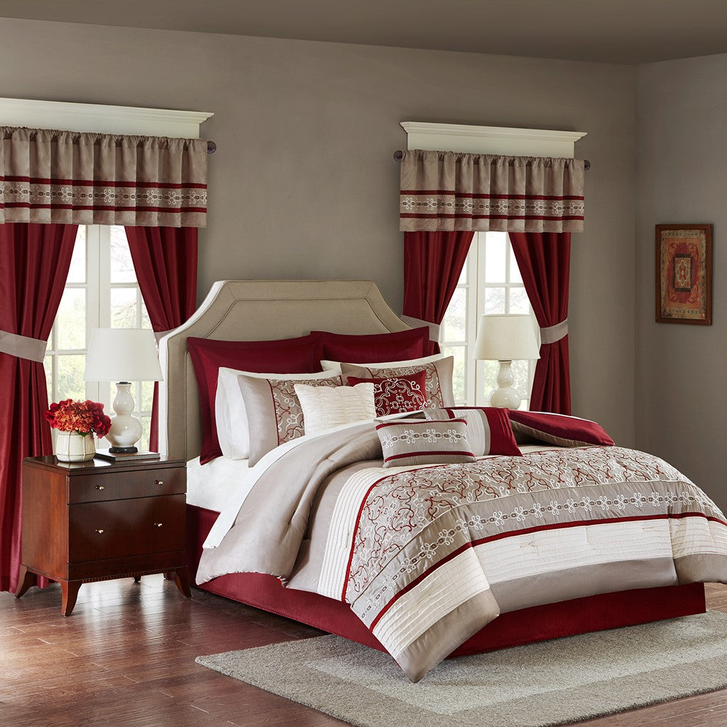 Jelena Red 24-Piece Room in a Bag