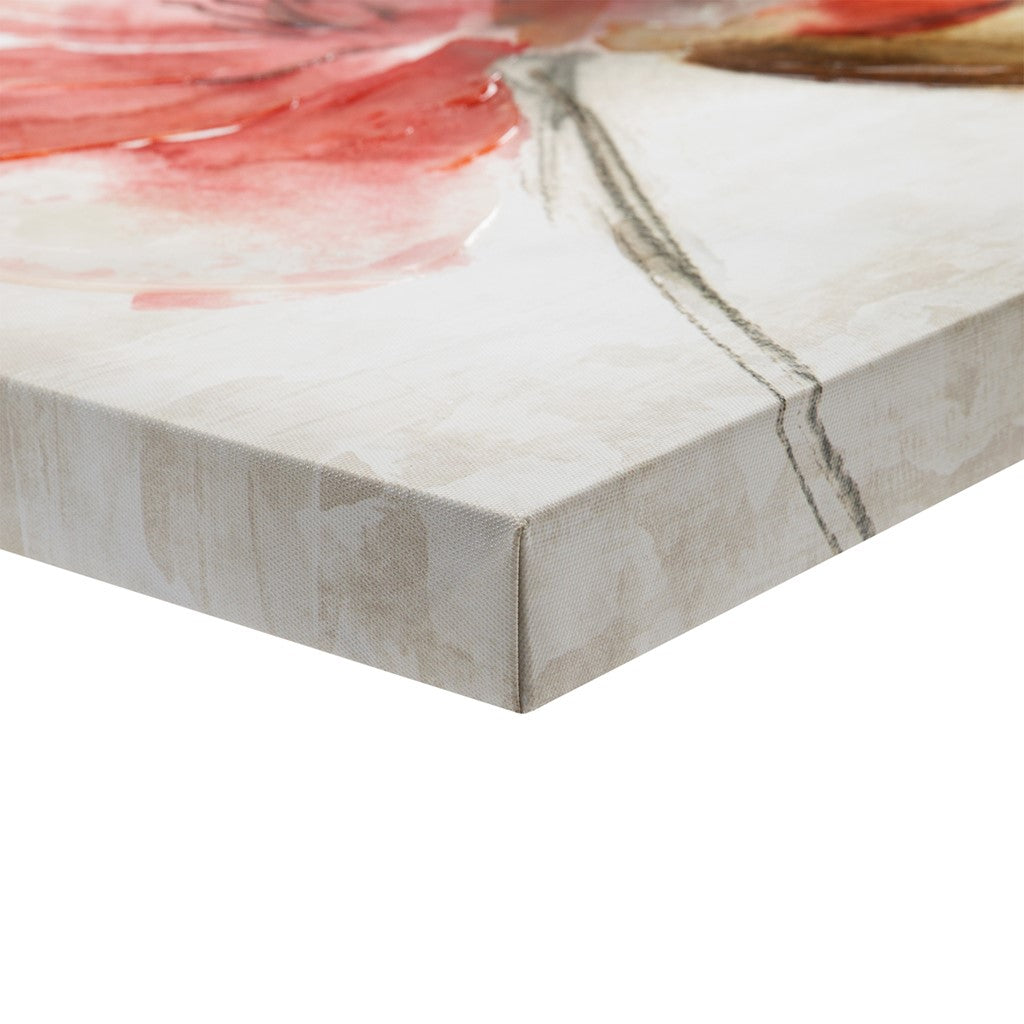 Lovely Blooms Hand Embellished Canvas 2 Piece Set