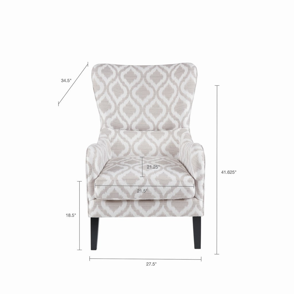 Arianna Swoop Wing Chair