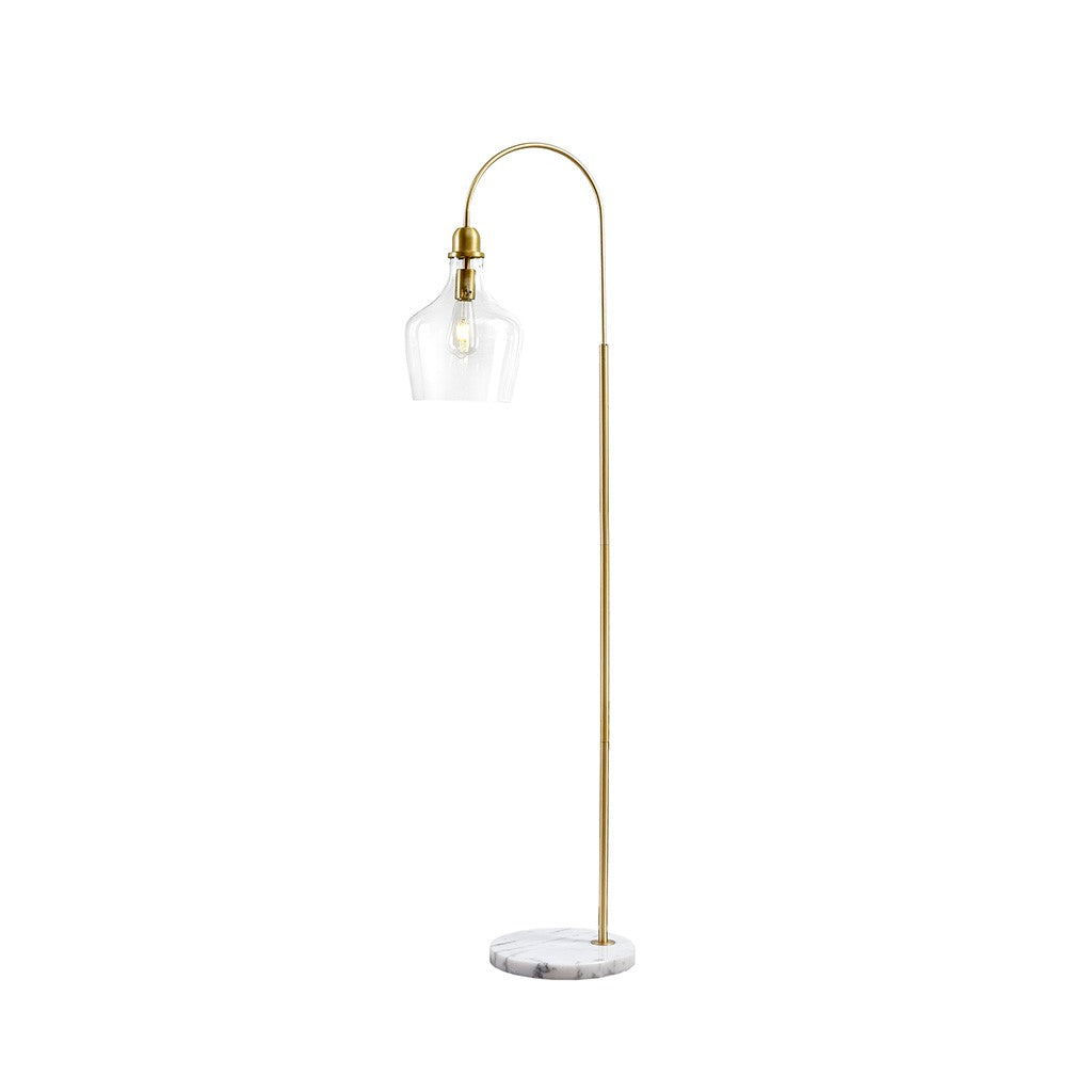 Auburn Gold Floor Lamp