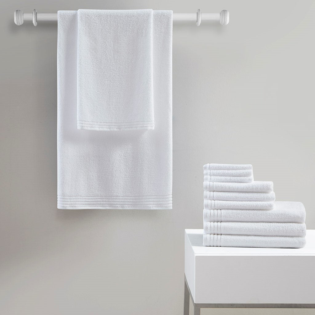 Big Bundle 100% Cotton 12 Piece Bath Towel Set