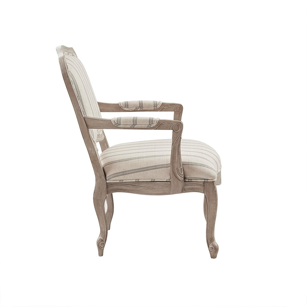 Monroe Camel Back Exposed Wood Chair