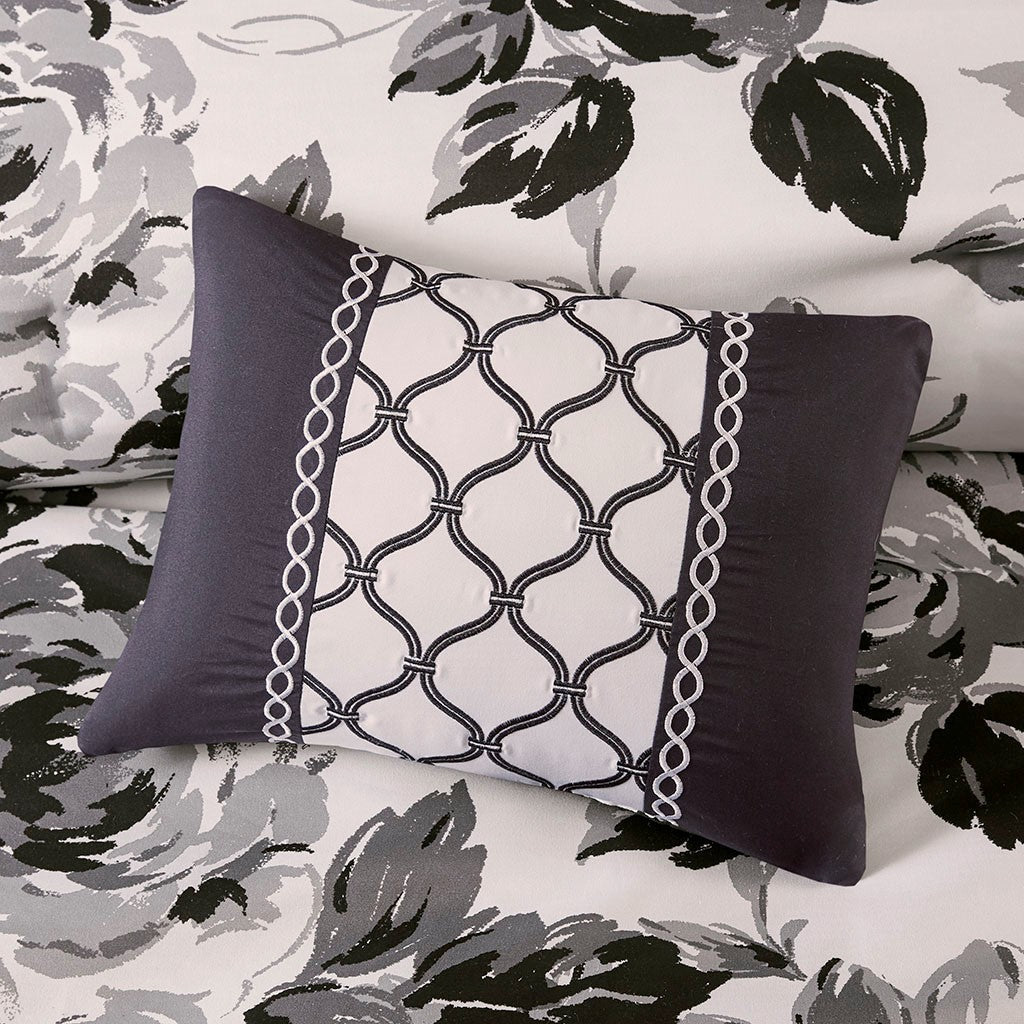 Dorsey Floral Print Duvet Cover Set