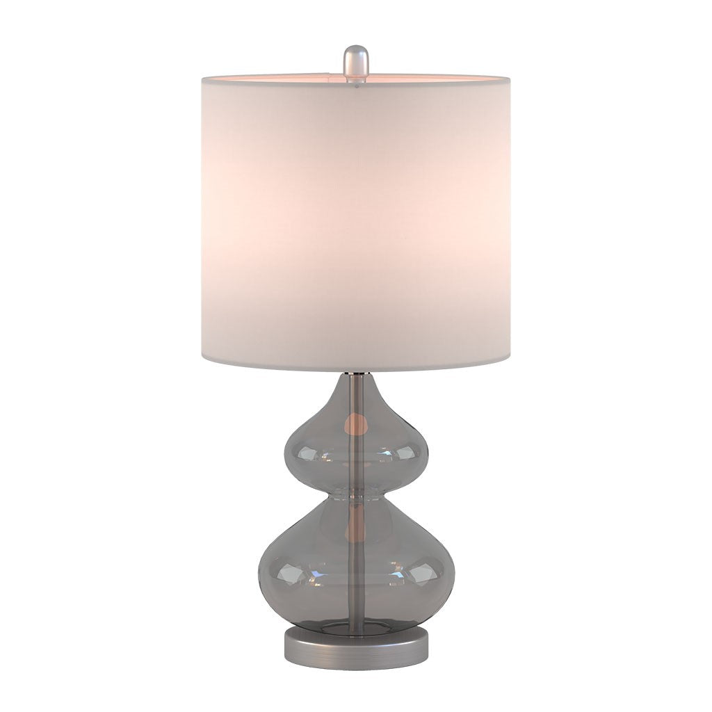 Ellipse Gray Table Lamp Set of 2