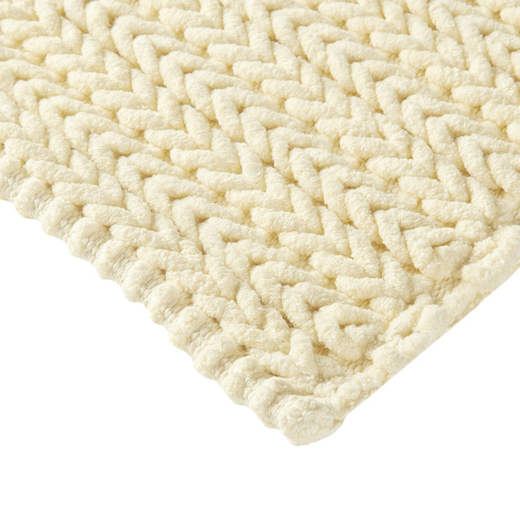Lasso 100% Cotton Chenille Chain Stitch Rug