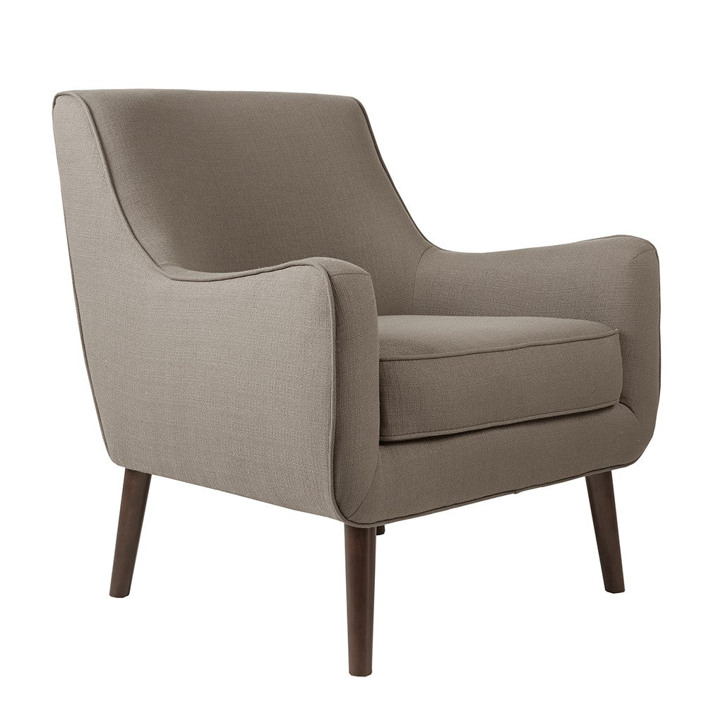 Oxford Mid-Century Grey Accent Chair