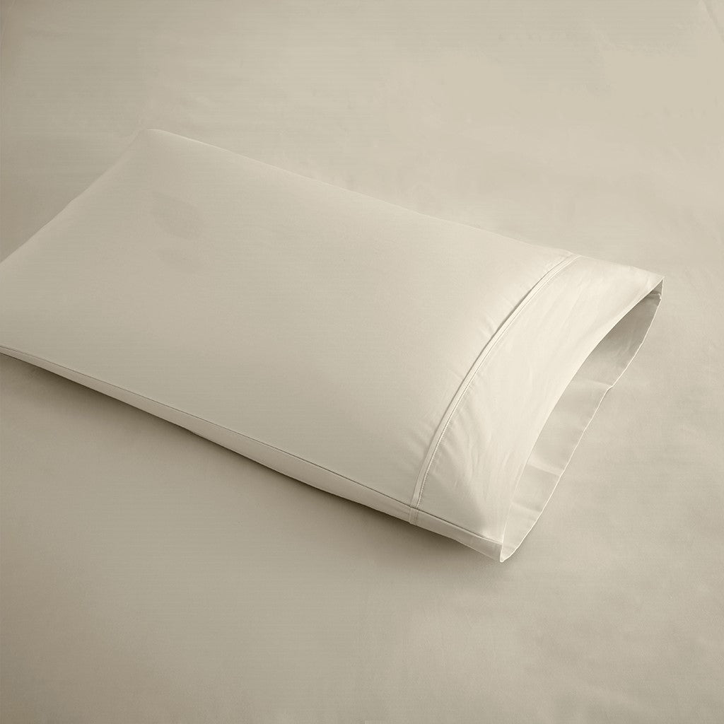 400 Thread Count Wrinkle Resistant Cotton Sateen Sheet Set