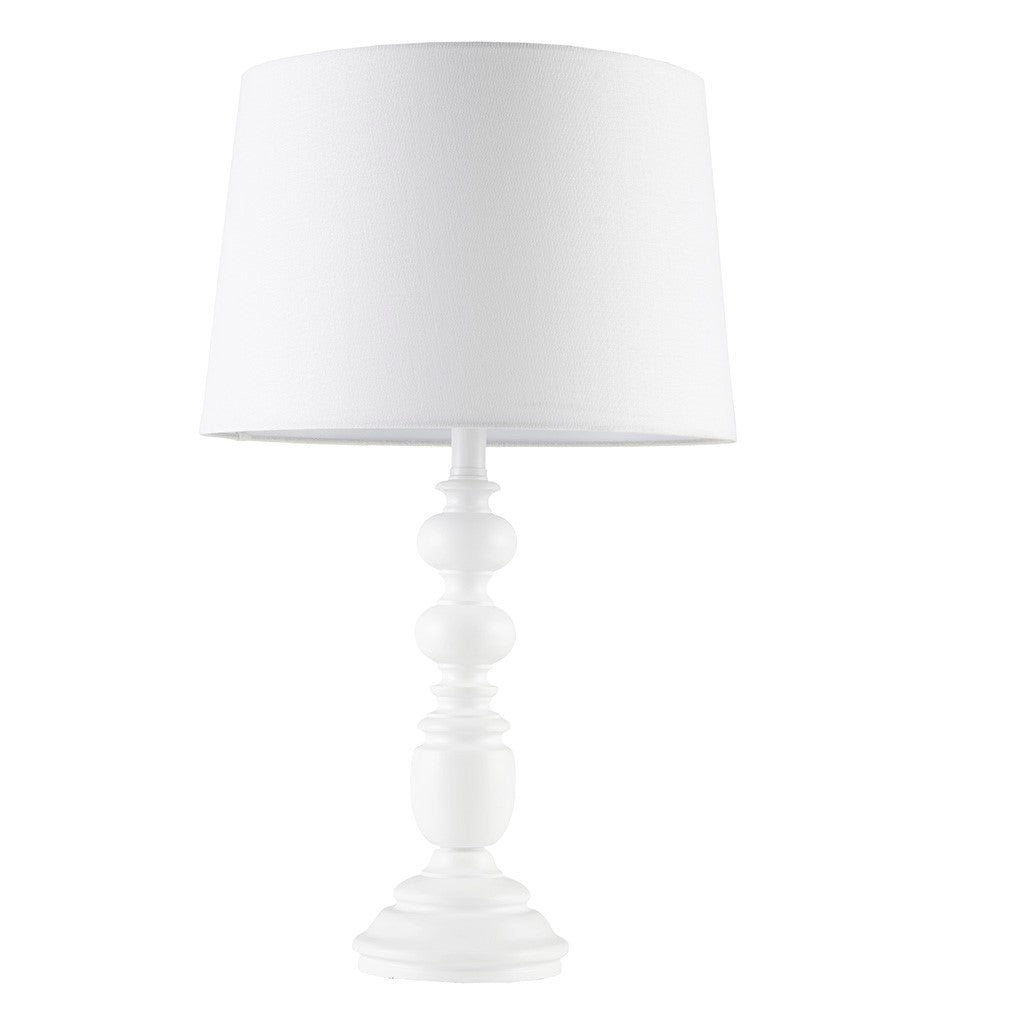 Astoria Cottage Buffet White Table Lamp