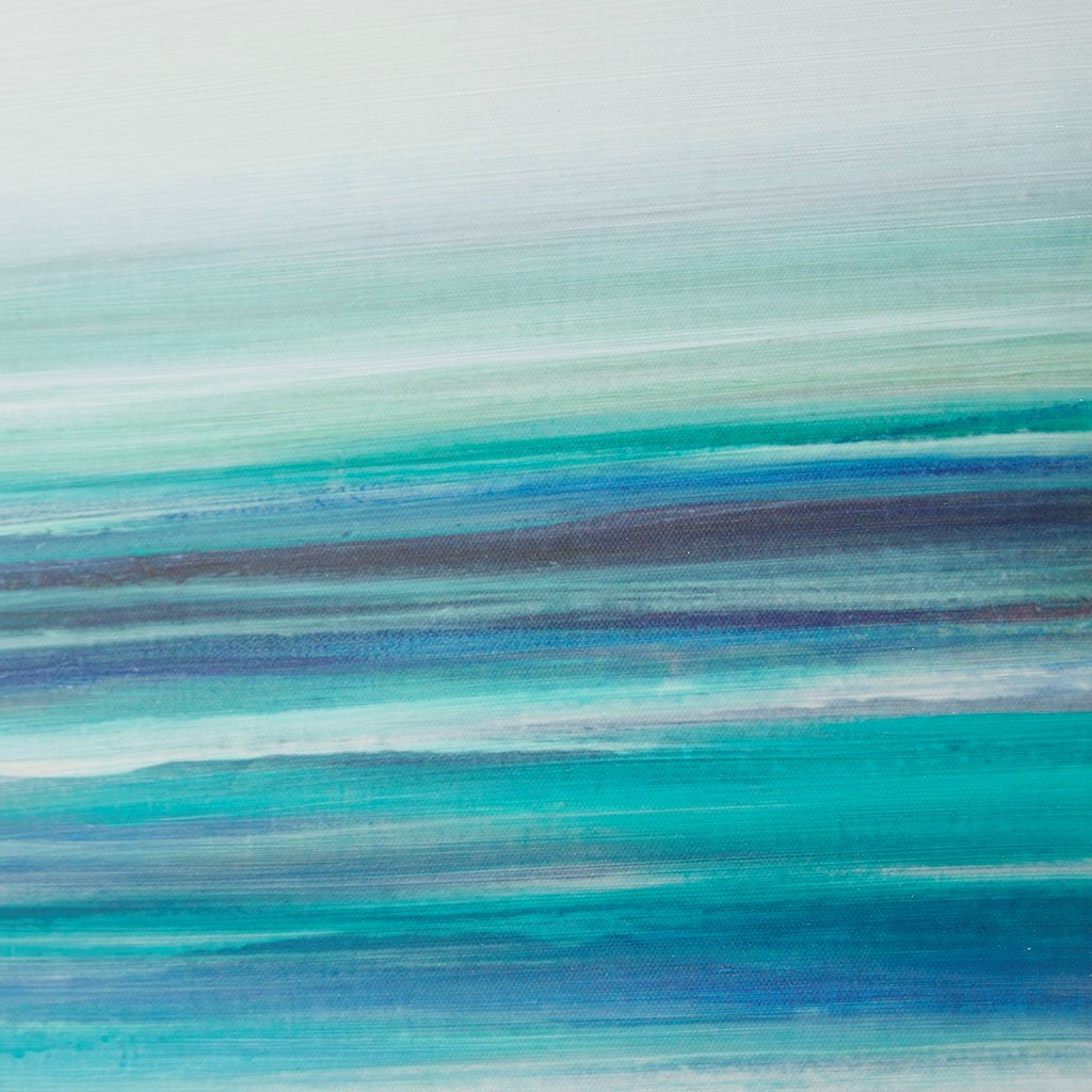 Teal Tides Gel Coat Canvas