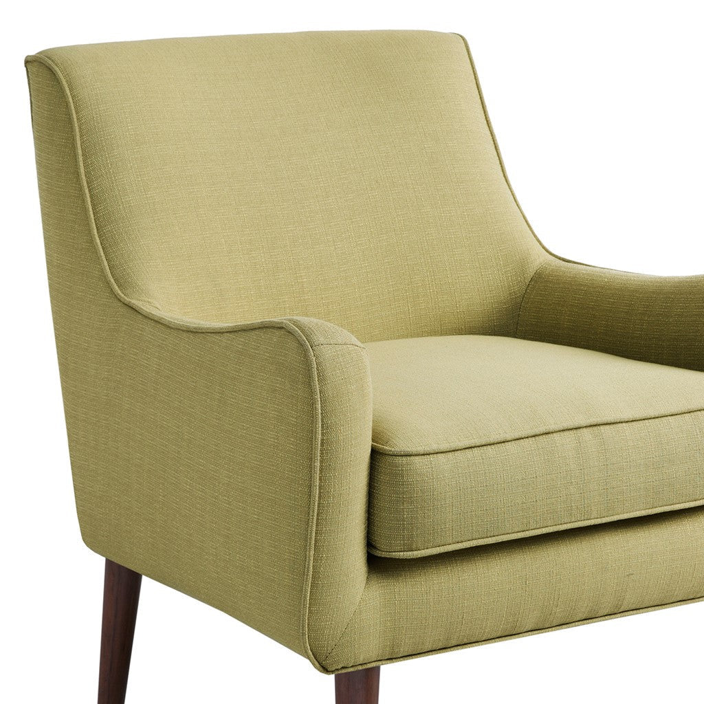 Oxford Mid-Century Green Accent Chair