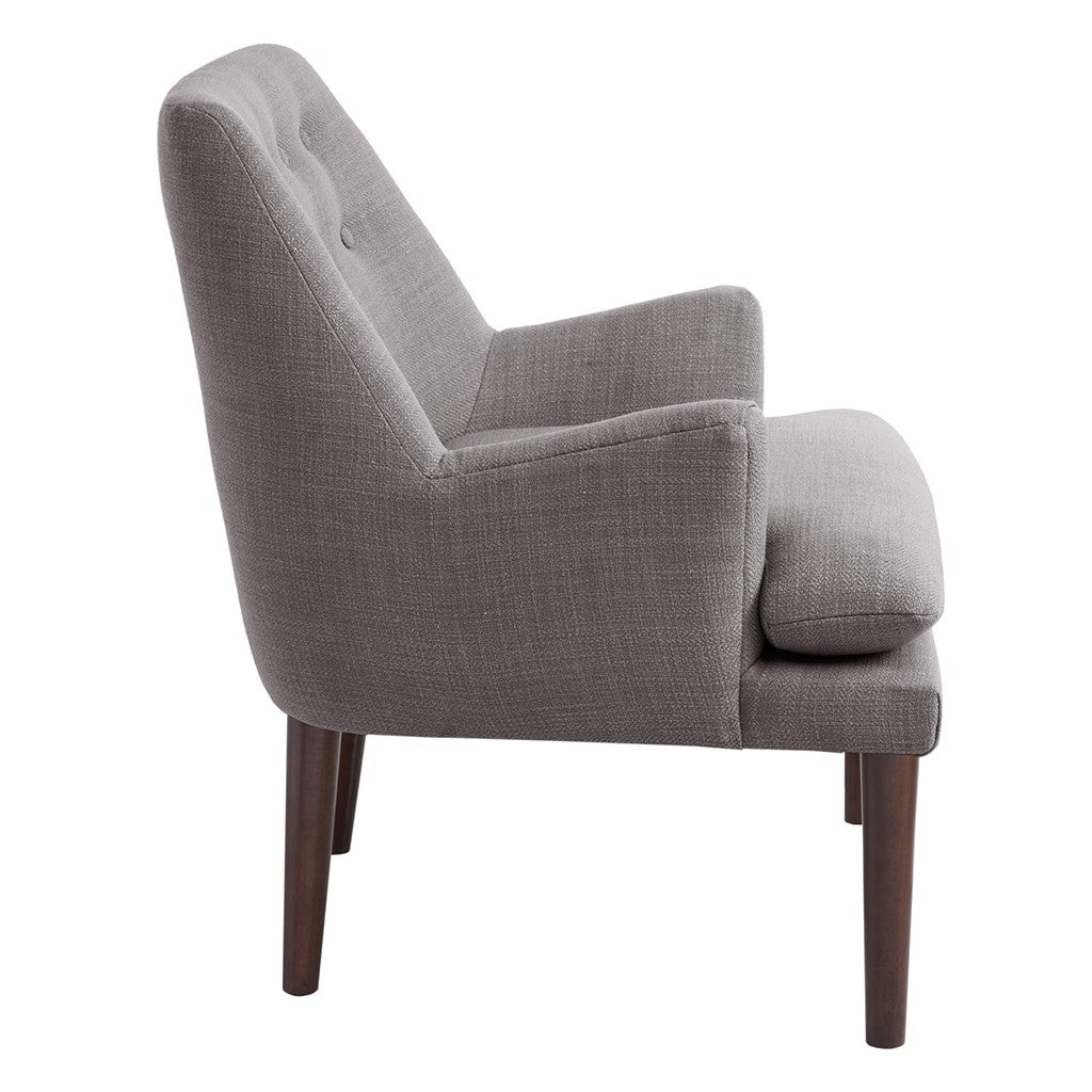 Taylor Mid-Century Grey Accent Chair
