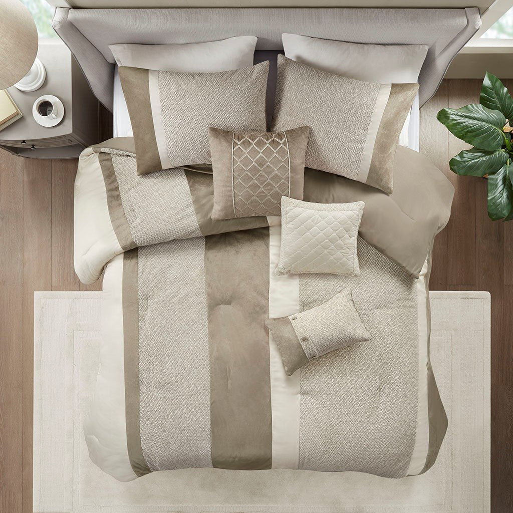 Chicago 7-Piece Comforter Set Comforter Sets By Olliix/JLA HOME (E & E Co., Ltd)