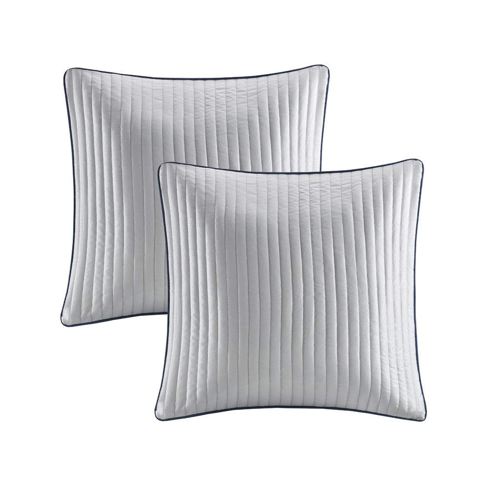 Aubrey Navy 12-Piece Comforter Set Comforter Sets By Olliix/JLA HOME (E & E Co., Ltd)