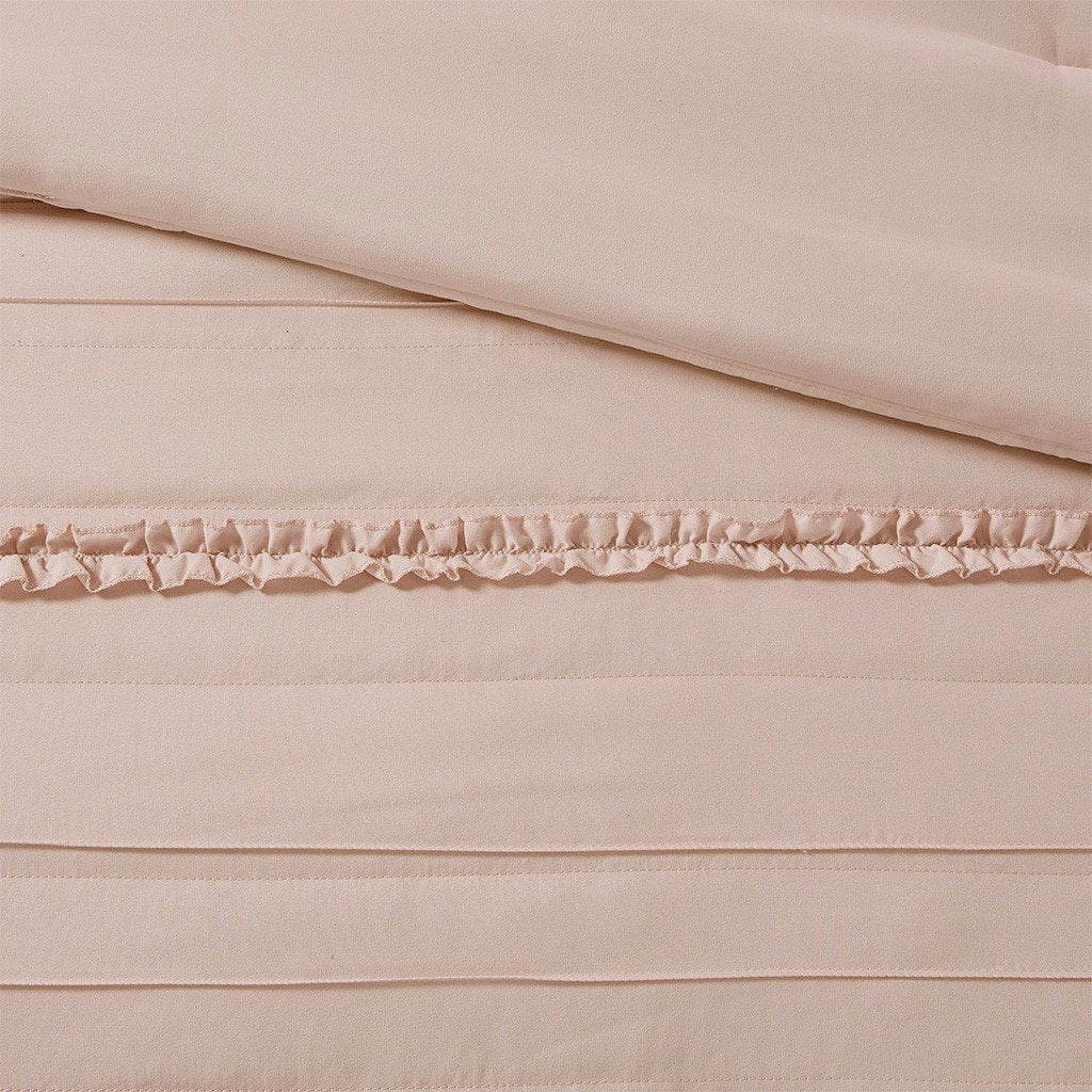 Jersey City Pink 5-Piece Comforter Set Comforter Sets By Olliix/JLA HOME (E & E Co., Ltd)
