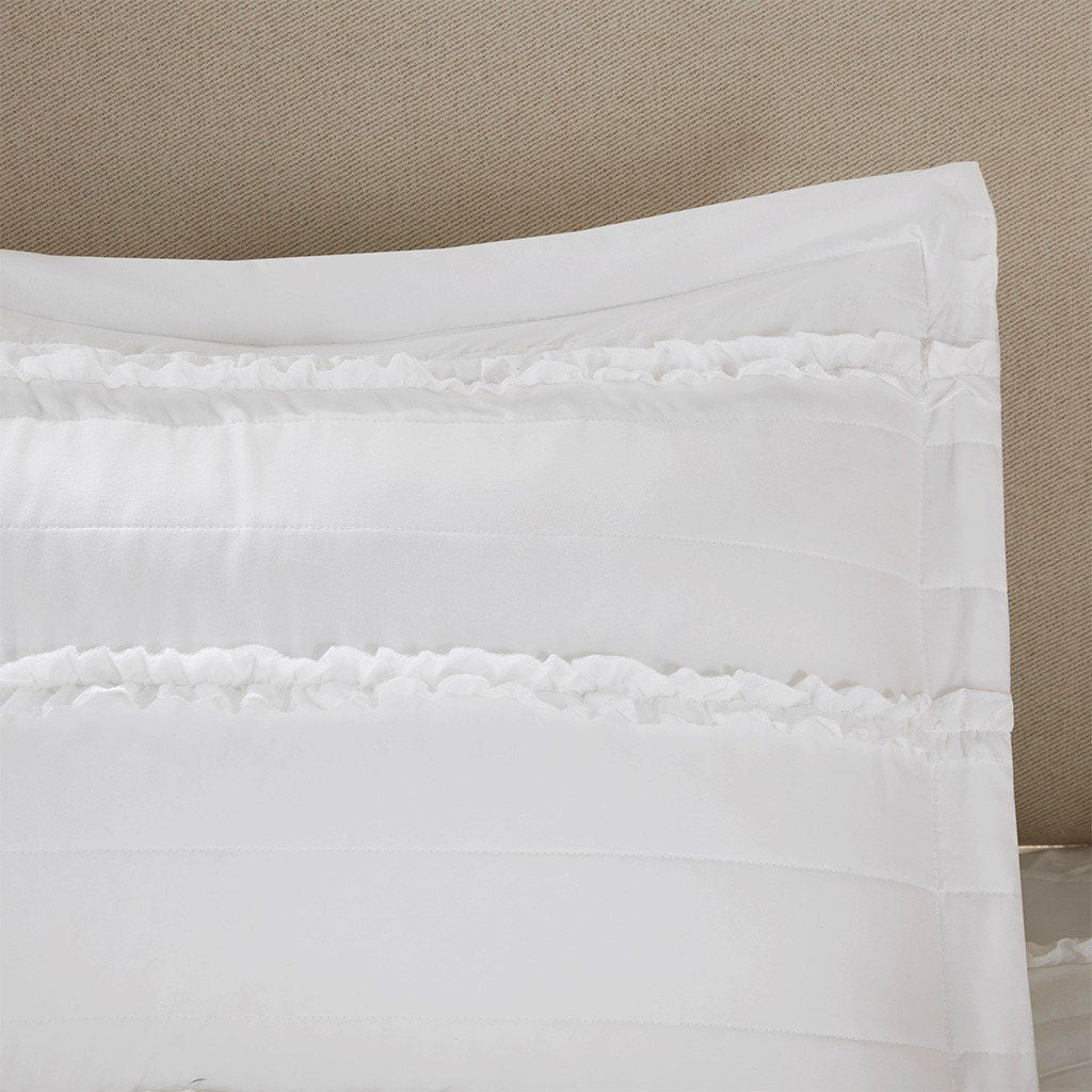 Chesapeake White 5-Piece Comforter Set Comforter Sets By Olliix/JLA HOME (E & E Co., Ltd)