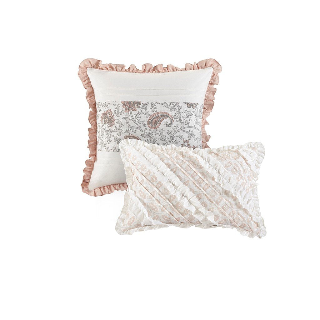 Dawn Blush 9-Piece Comforter Set Comforter Sets By Olliix/JLA HOME (E & E Co., Ltd)