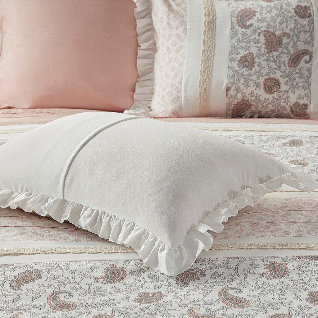 Dawn Blush 9-Piece Comforter Set Comforter Sets By Olliix/JLA HOME (E & E Co., Ltd)