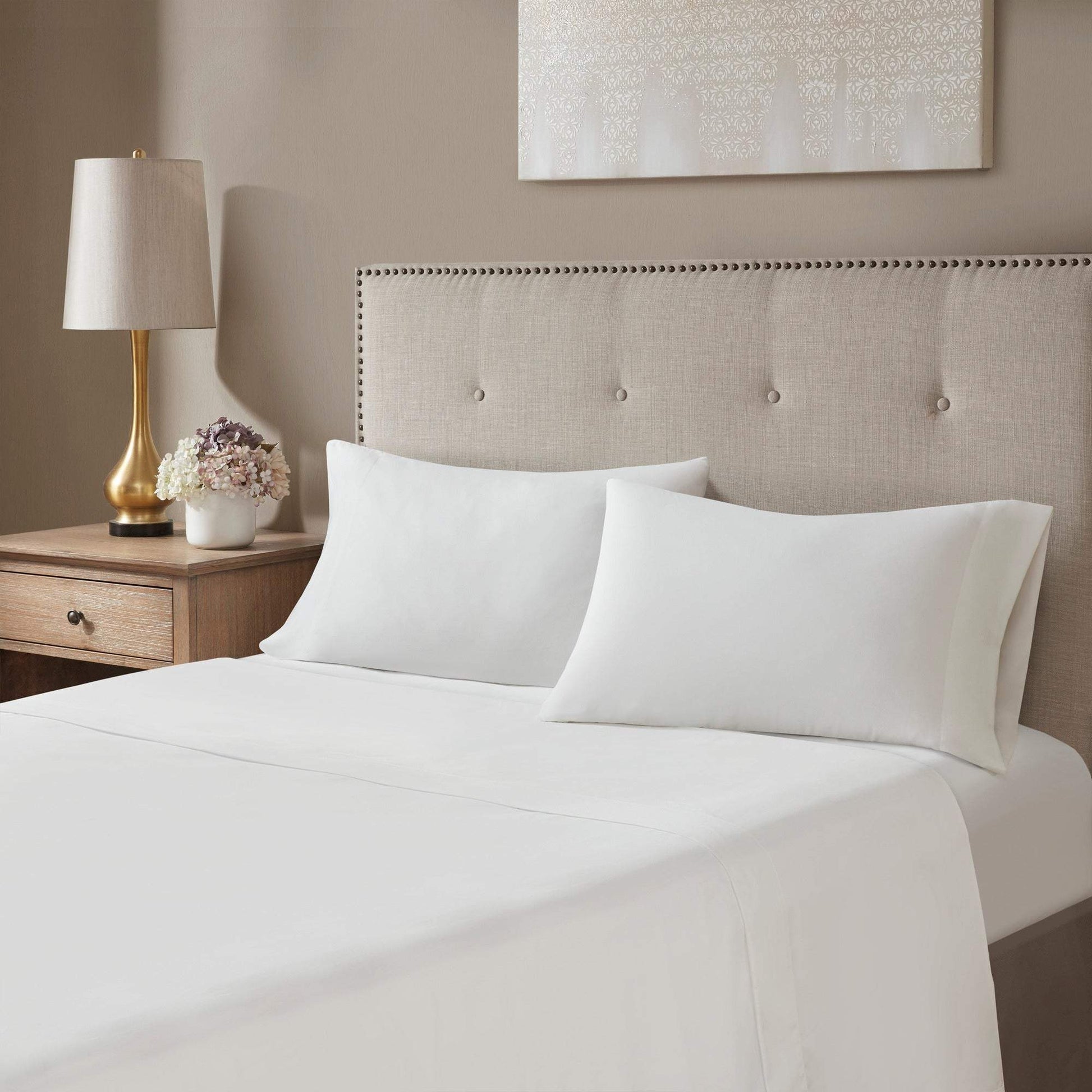 Emilia Khaki 12-Piece Comforter Set Comforter Sets By Olliix/JLA HOME (E & E Co., Ltd)