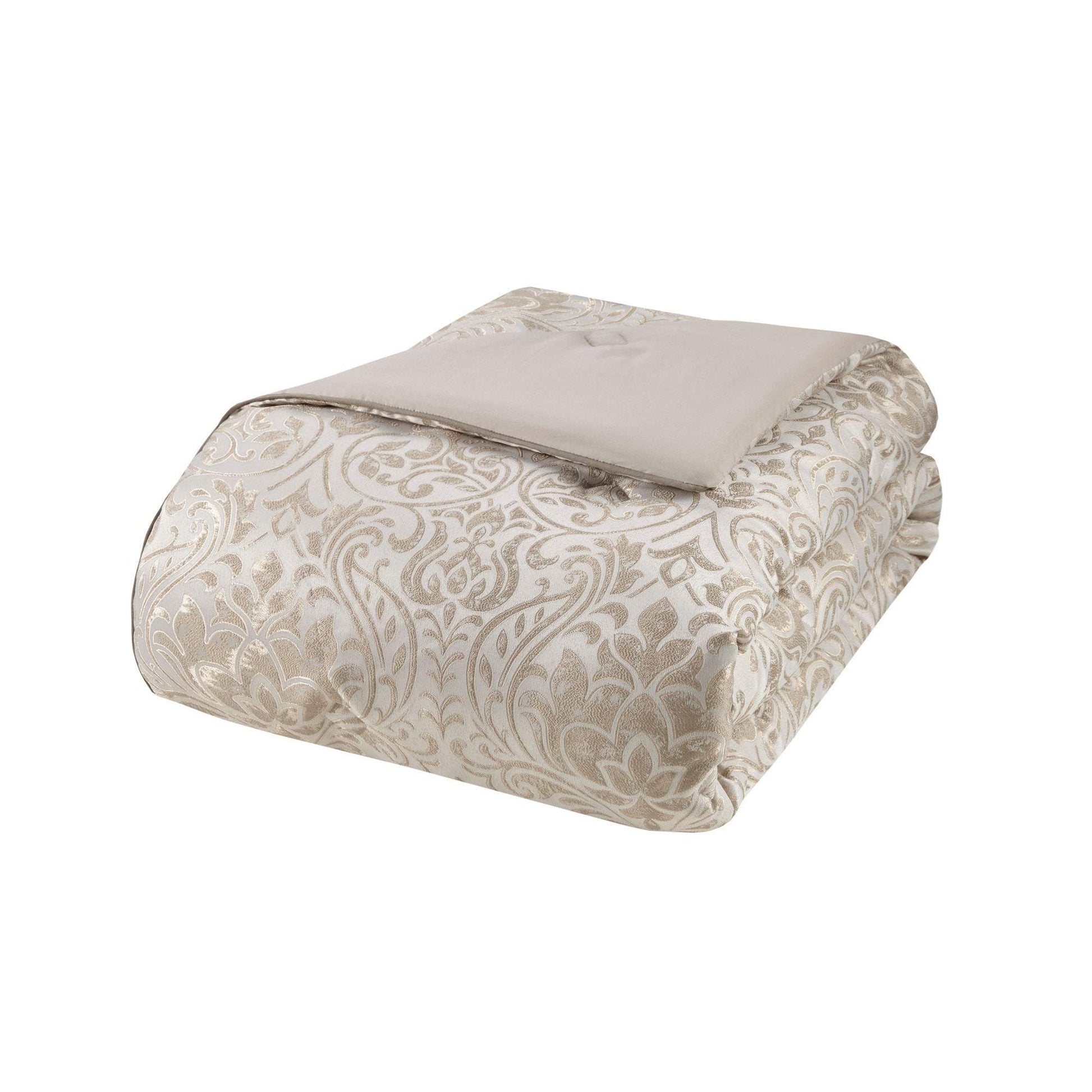 Emilia Khaki 12-Piece Comforter Set Comforter Sets By Olliix/JLA HOME (E & E Co., Ltd)