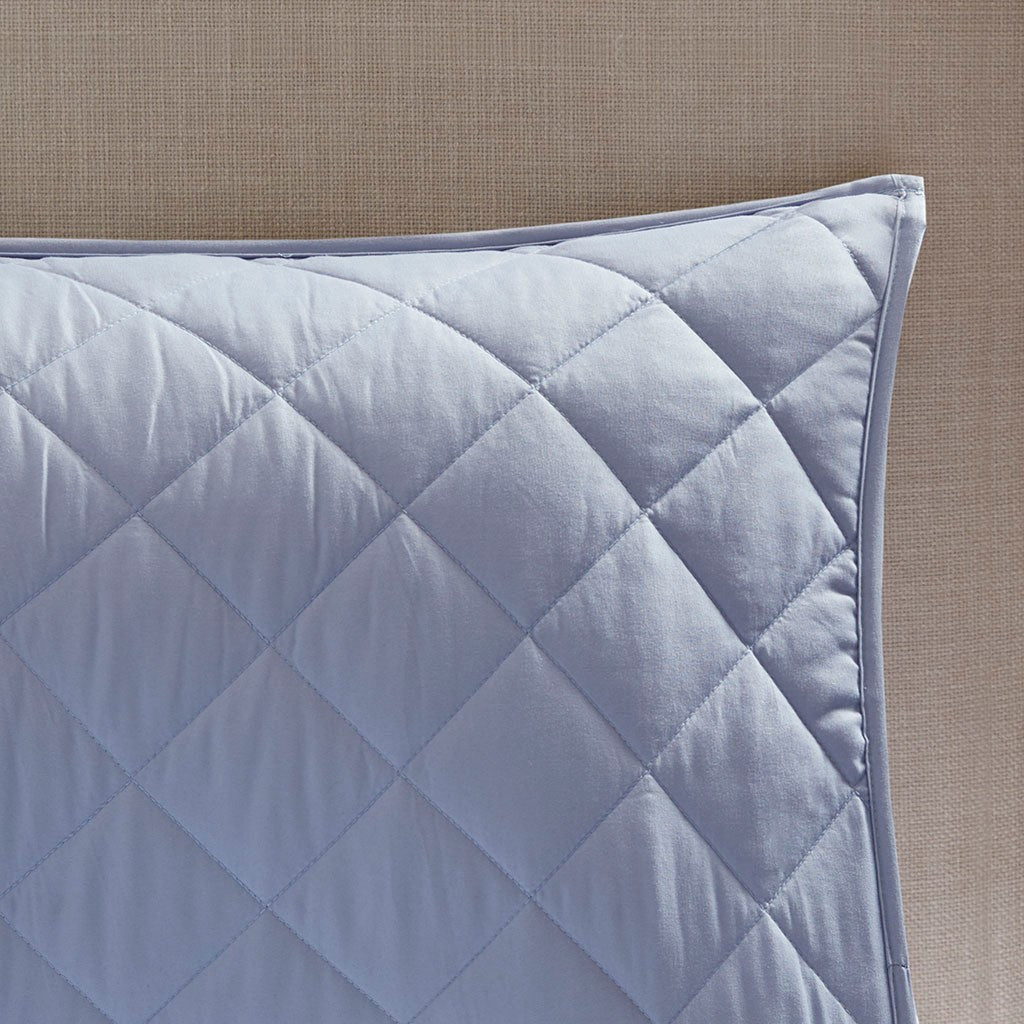 Erica 8 PC Printed Seersucker Comforter and Coverlet Set Collection