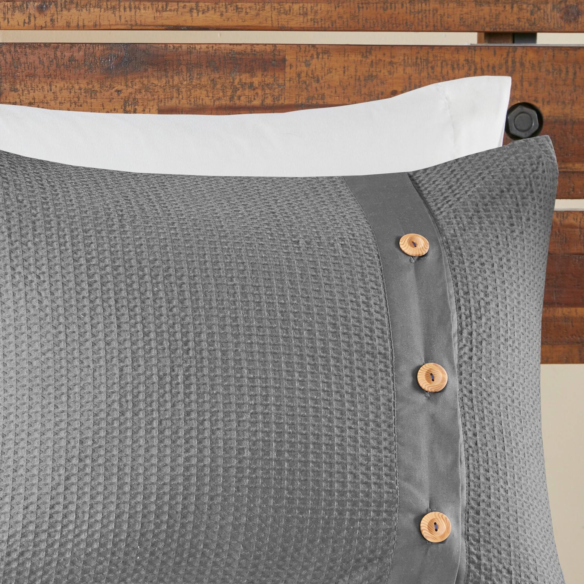 Finley Grey 3-Piece Comforter Set Comforter Sets By Olliix/JLA HOME (E & E Co., Ltd)