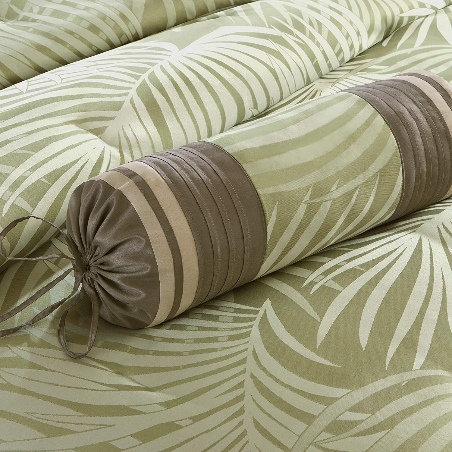Freeport Green 7-Piece Comforter Set Comforter Sets By Olliix/JLA HOME (E & E Co., Ltd)