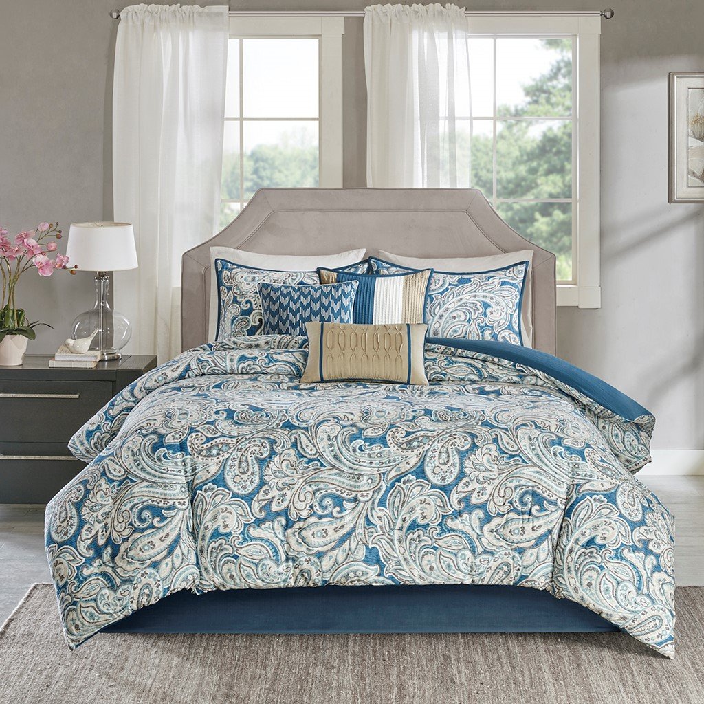 Montgomery 7-Piece Comforter Set Comforter Sets By Olliix/JLA HOME (E & E Co., Ltd)