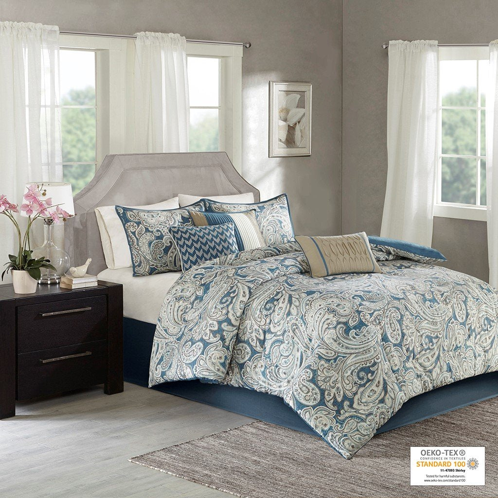 Montgomery 7-Piece Comforter Set Comforter Sets By Olliix/JLA HOME (E & E Co., Ltd)