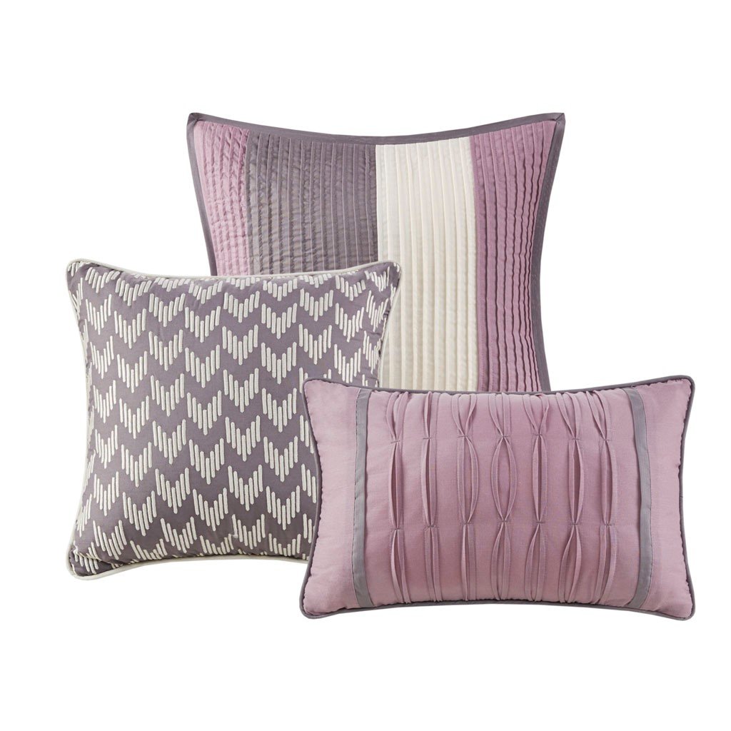 Gabby Purple 7-Piece Comforter Set Comforter Sets By Olliix/JLA HOME (E & E Co., Ltd)